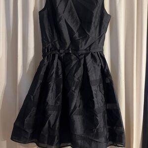 Elegant Black Sleeveless Dress